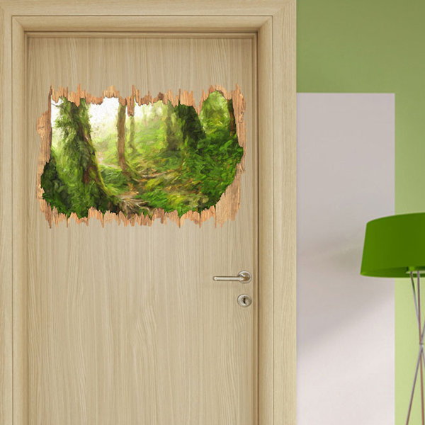 East Urban Home Wandtattoo Tropischer La-Selva-Dschungel | Wayfair.de